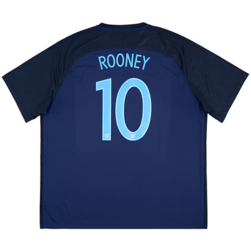 2017 England Away Shirt Rooney #10 - 9/10 - (3XL)