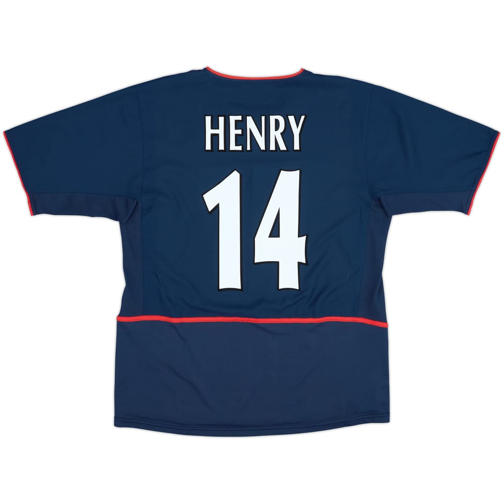 2002-04 Arsenal Camiseta de visitante Henry #14 - 8/10 - (L)