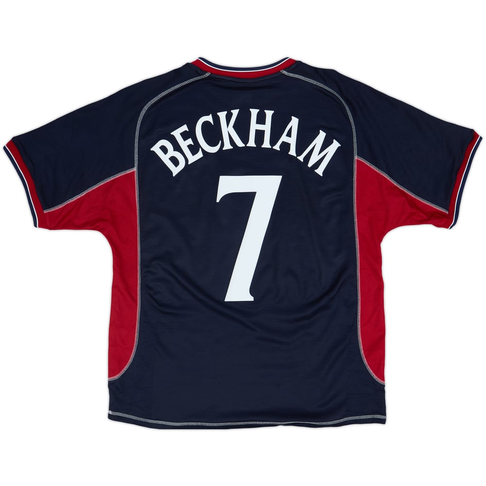 2000-01 Manchester United Third Shirt Beckham #7 - 5/10 - (L)