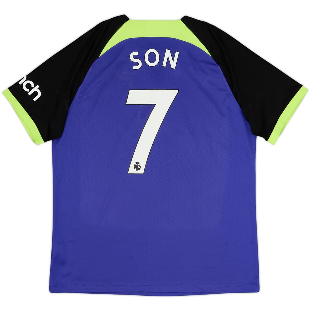 Camiseta de visitante del Tottenham 2022-23 Son #7 - 8/10 - (L)