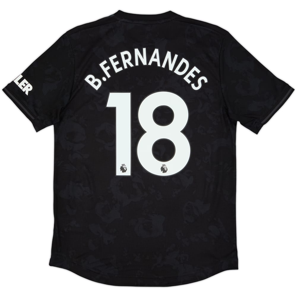 2019-20 Manchester United Authentic Third Shirt B.Fernandes #18 - 8/10 - (M)