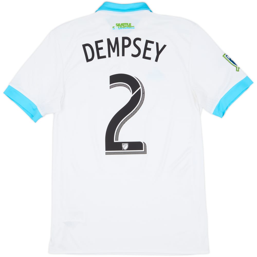 Camiseta de visitante del Seattle Sounders 2017-18 Dempsey #2 - 8/10 - (S)