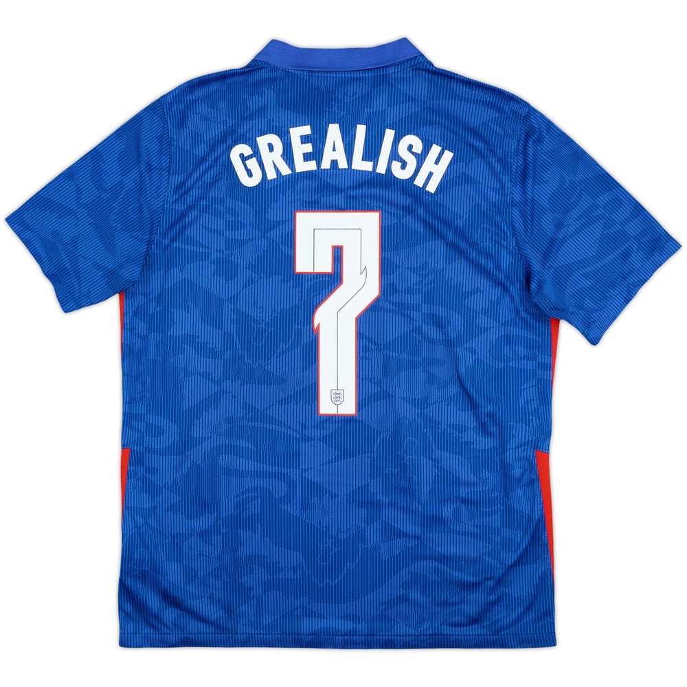 2020-21 England Away Shirt Grealish #7 - 8/10 - (L)