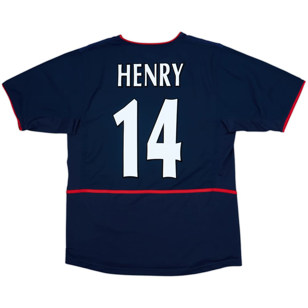 2002-04 Arsenal Away Shirt Henry #14 - 9/10 - (M)