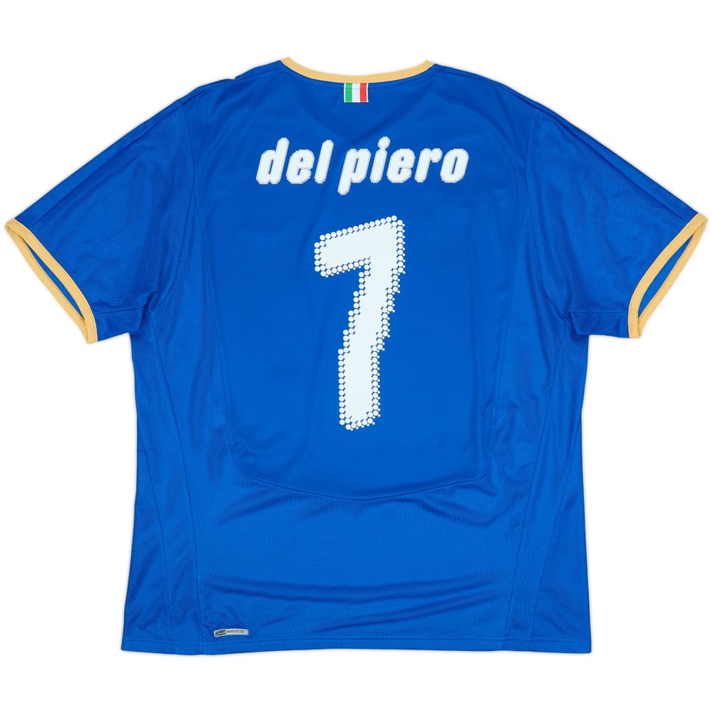 2007-08 Italy Home Shirt Del Piero #7 - 5/10 - (XL)