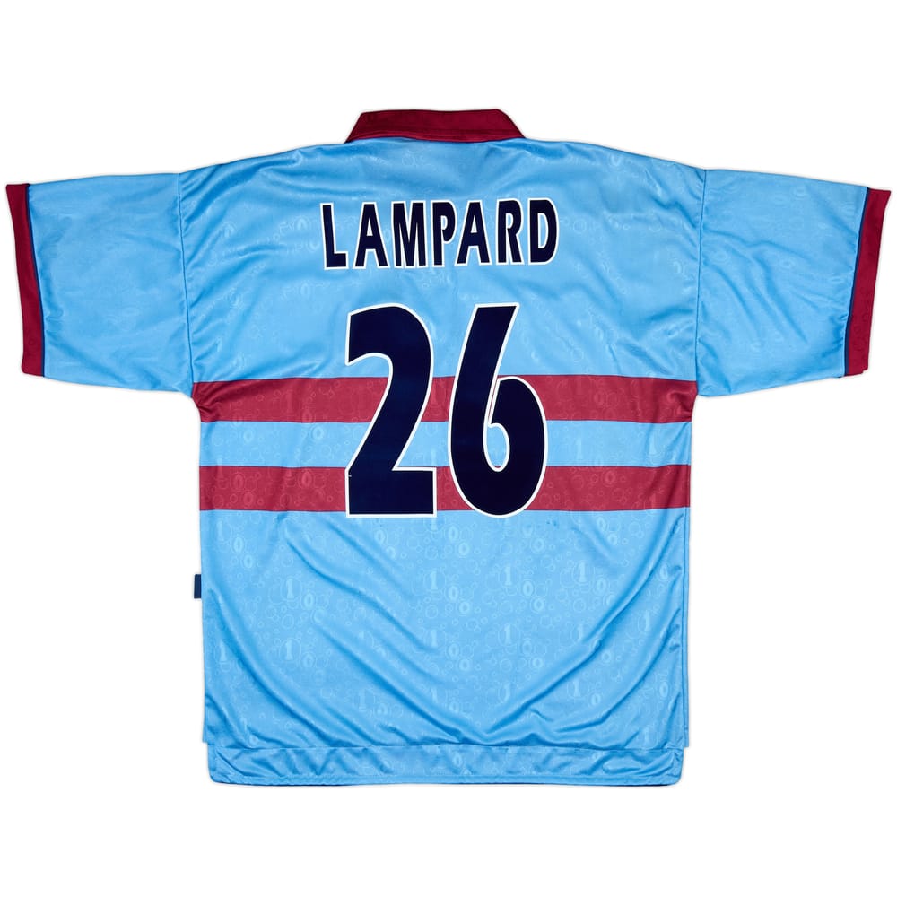 1995-97 West Ham Centenary Away Shirt Lampard #26 - 7/10 - (L)