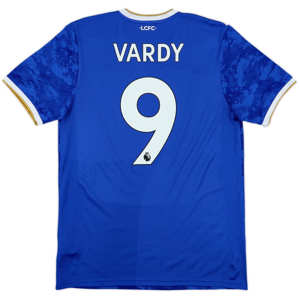 2021-22 Leicester Home Shirt Vardy #9 - 8/10 - (M)