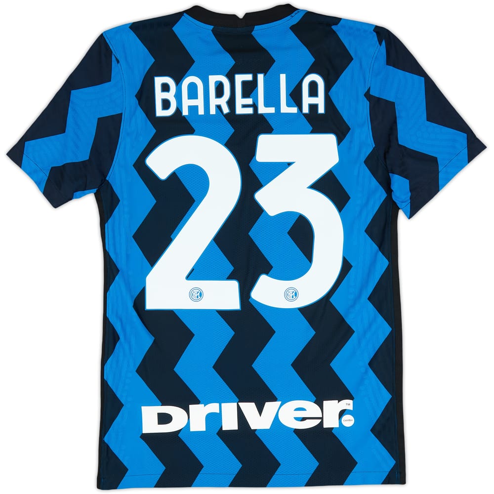 2020-21 Inter Milan Authentic Home Shirt Barella #23 (S)