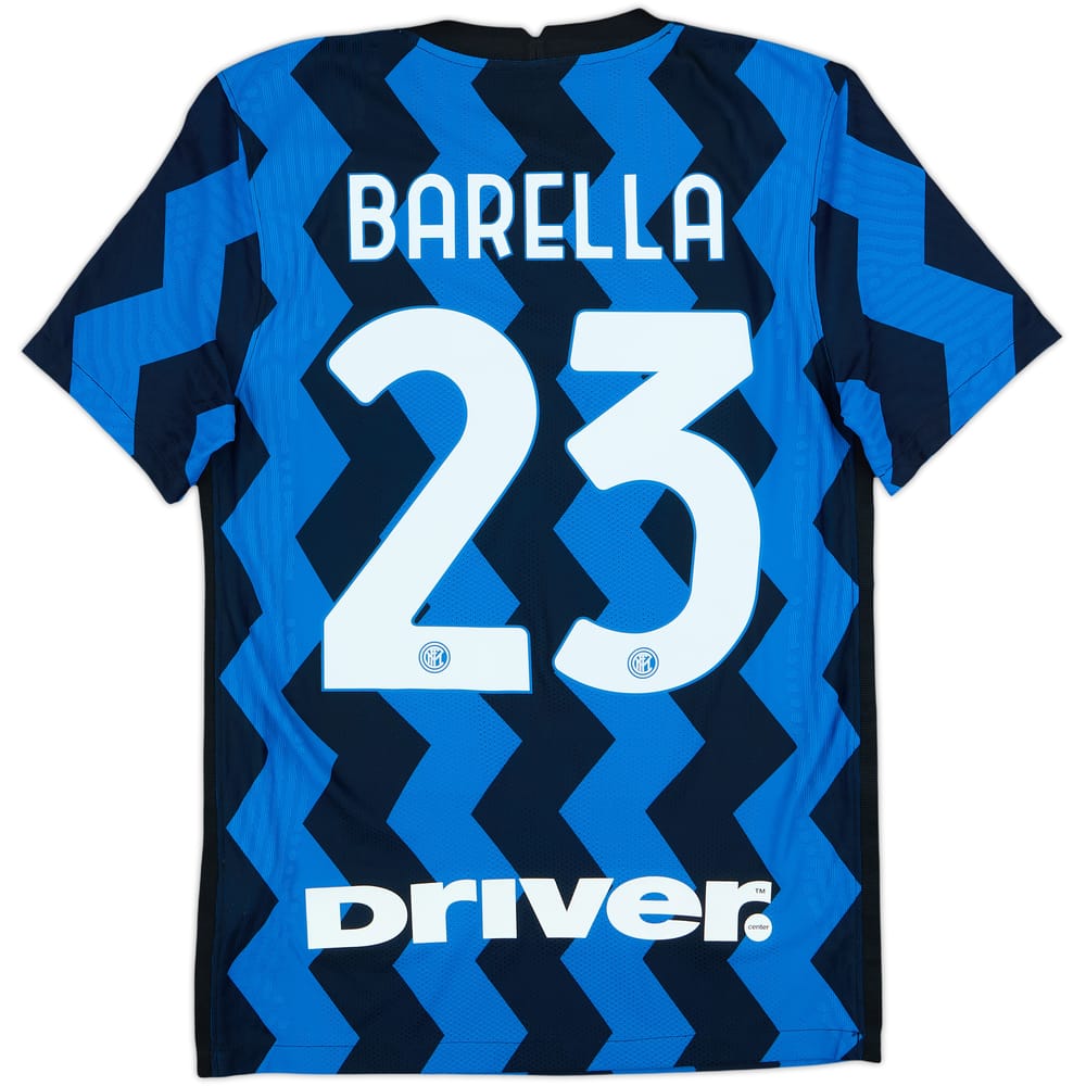 2020-21 Inter Milan Authentic Home Shirt Barella #23 (S)