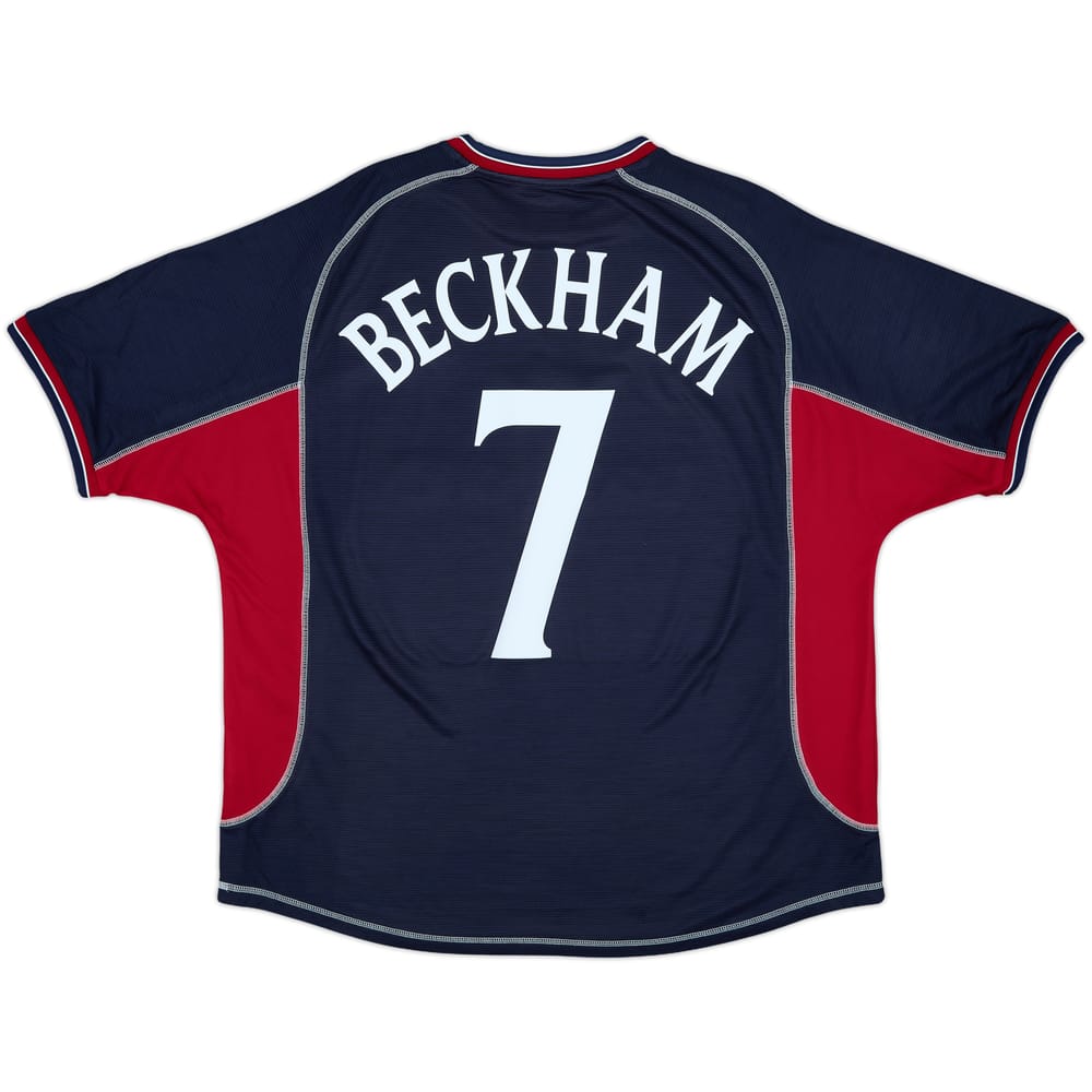2000-01 Manchester United Third Shirt Beckham #7 - 8/10 - (XXL)