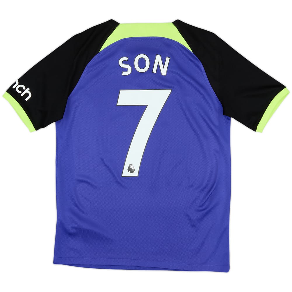 2022-23 Tottenham Away Shirt Son #7 - 9/10 - (XL.Boys)