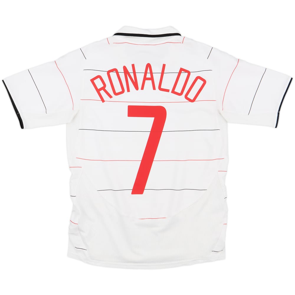 2003-05 Manchester United Third Shirt Ronaldo #7 - 8/10 - (XL.Boys)