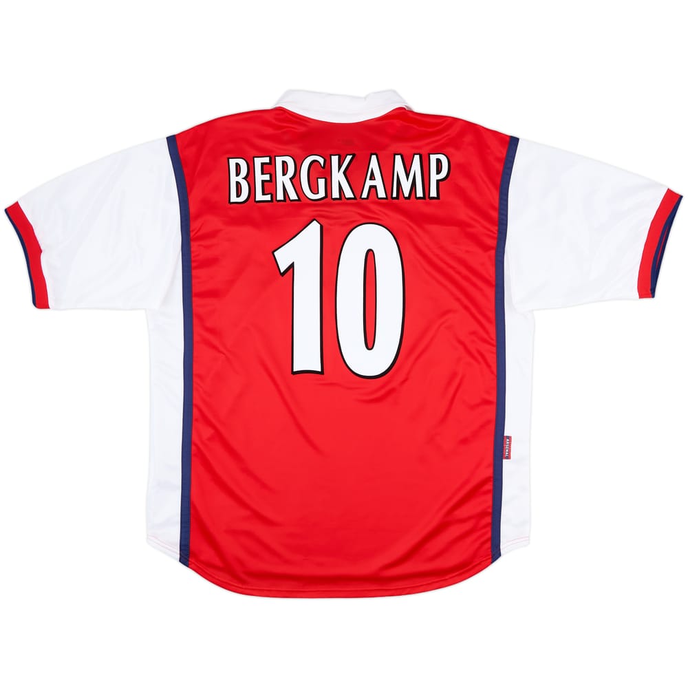 1998-99 Arsenal Home Shirt Bergkamp #10 - 10/10 - (XL)