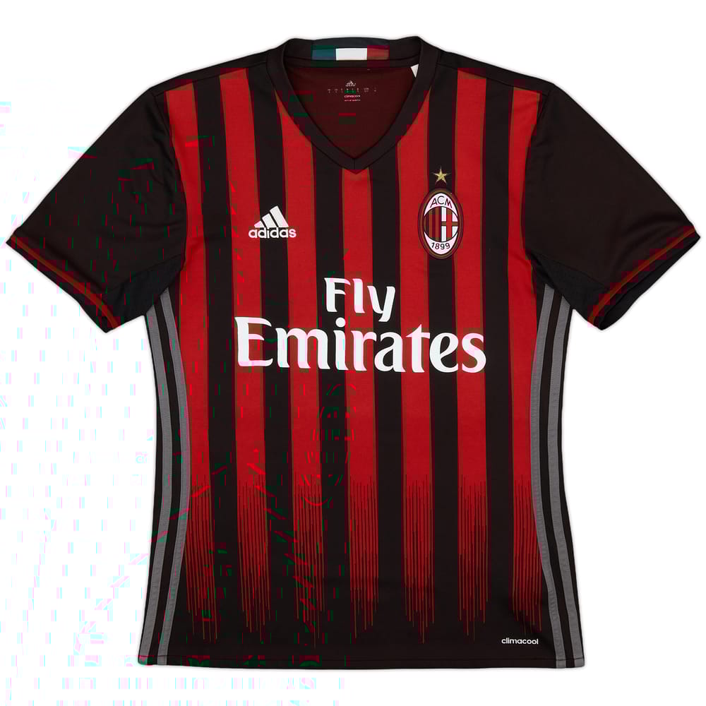 2016-17 AC Milan Home Shirt - 7/10 - (S)