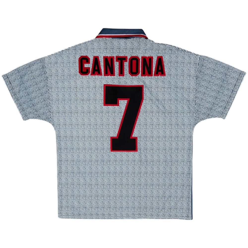 1995-96 Manchester United Away Shirt Cantona #7 - 9/10 - (M)