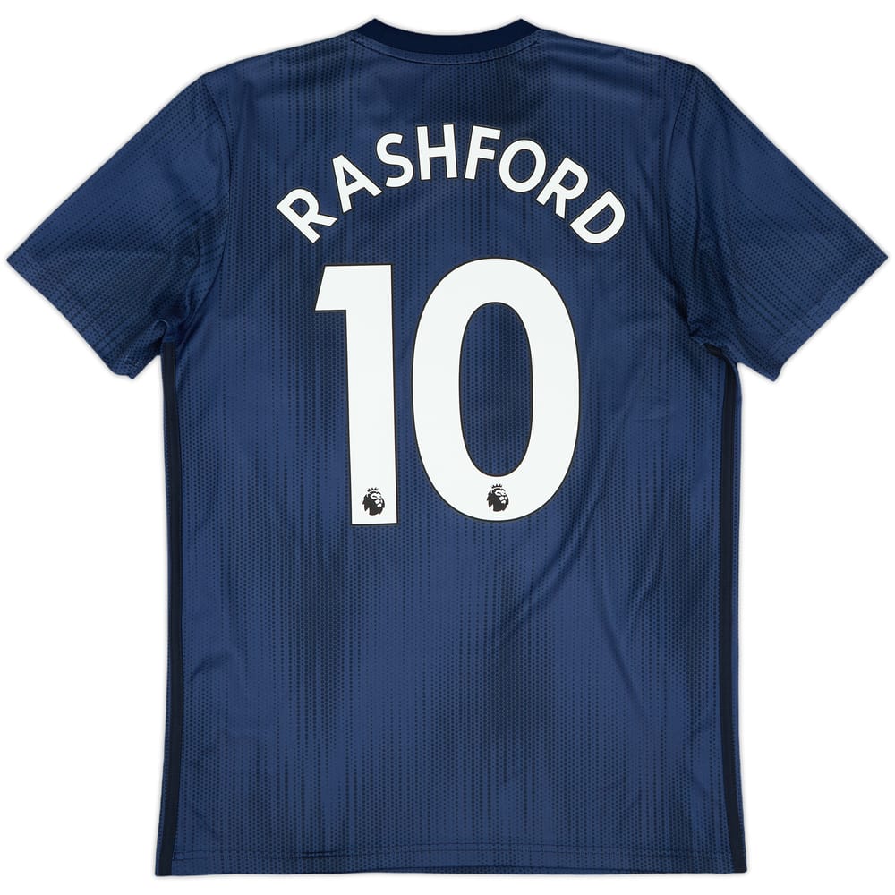 2018-19 Manchester United Third Shirt Rashford #10 - 9/10 - (M)