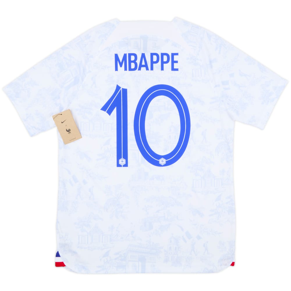 2020-21 France Away Shirt Mbappe #10 (L)