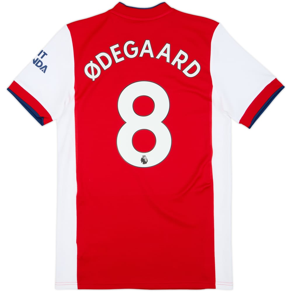 2021-22 Arsenal Home Shirt Odegaard #8 - 10/10 - (S)