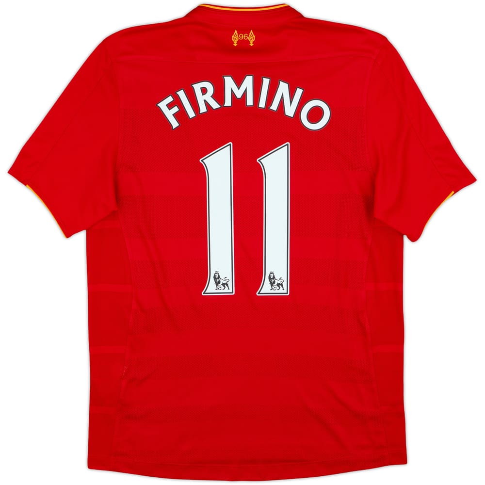2016-17 Liverpool Home Shirt Firmino #11 - 7/10 - (S)
