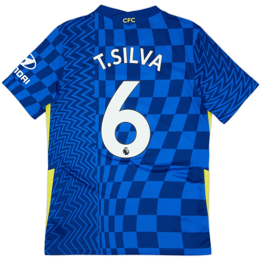 2021-22 Chelsea Home Shirt T.Silva #6 - 10/10 - (S)