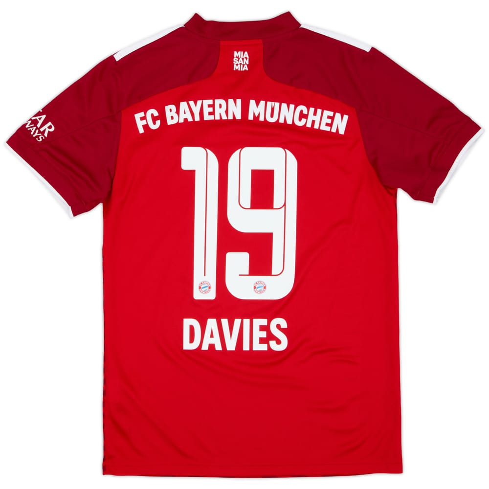 2021-22 Bayern Munich Home Shirt Davies #19 - 10/10 - (S)