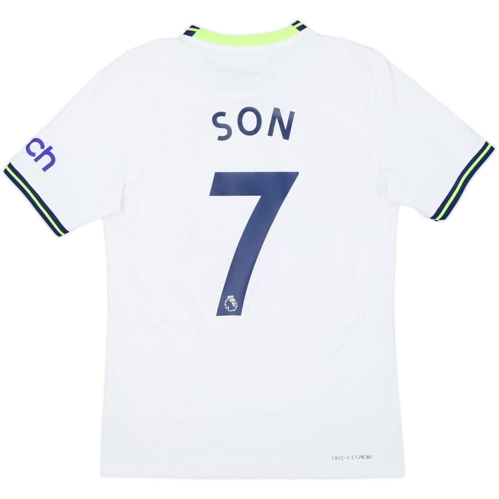 2022-23 Tottenham Authentic Home Shirt Son #7 - 8/10 - (S)