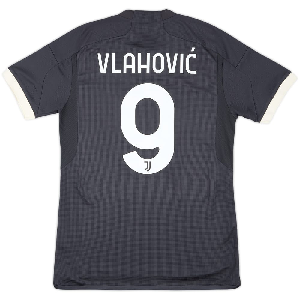 2023-24 Juventus Third Shirt Vlahovic #9 - 8/10 - (M)