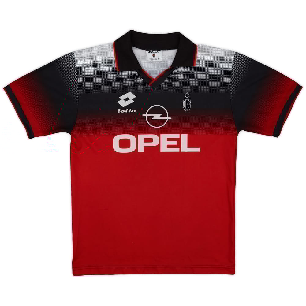 1996-97 AC Milan Lotto Training Shirt - 7/10 - (M)