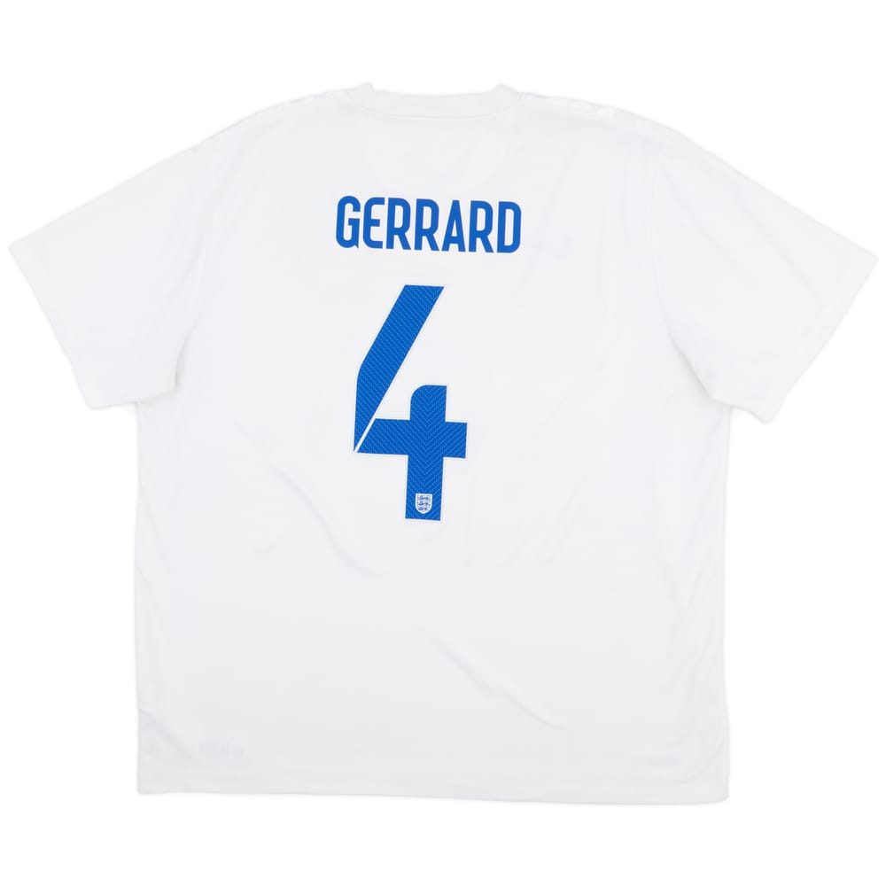 2014-15 England Home Shirt Gerrard #4 - 6/10 - (XXL)