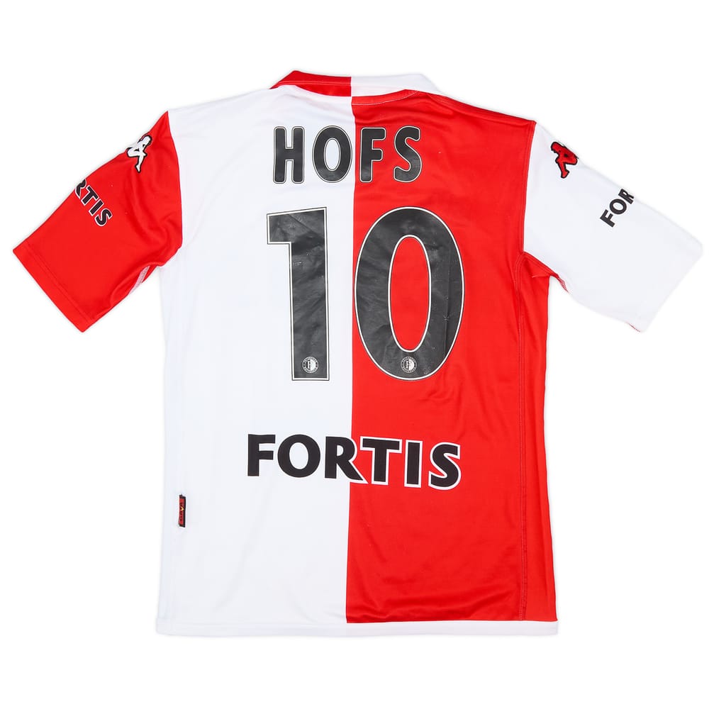 2005-06 Feyenoord Home Shirt Hofs #10 - 7/10 - (XL.Boys)