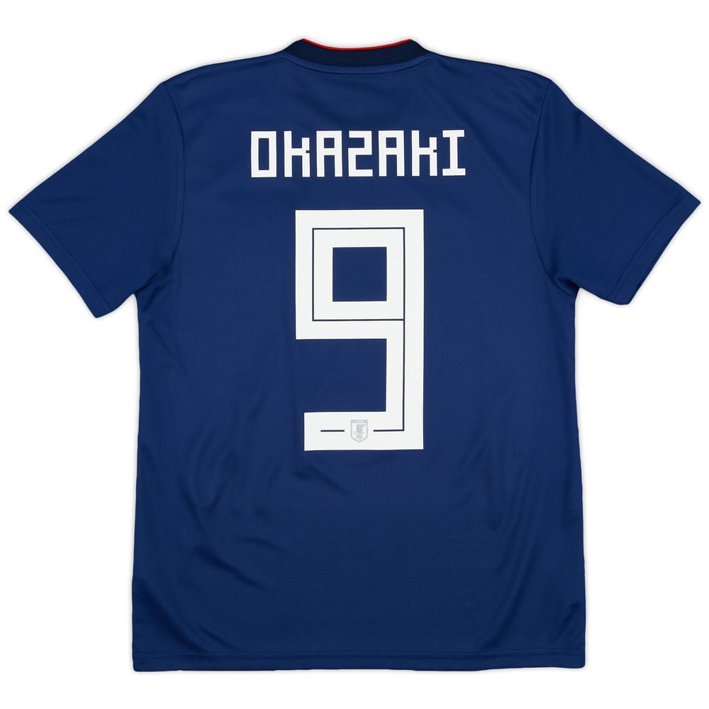 2018-19 Japan Home Shirt Okazaki #9 - 8/10 - (M)