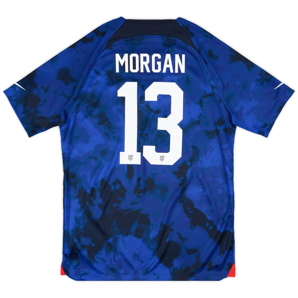 2022-23 USA Women's Away Shirt Morgan #13 (Unisex Fit)