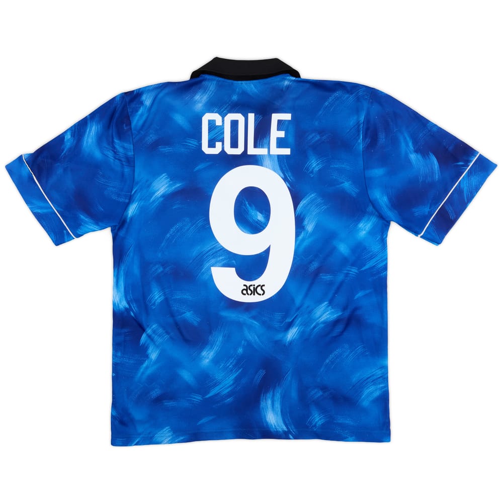 1993-95 Newcastle Away Shirt Cole #9 - 6/10 - (M)