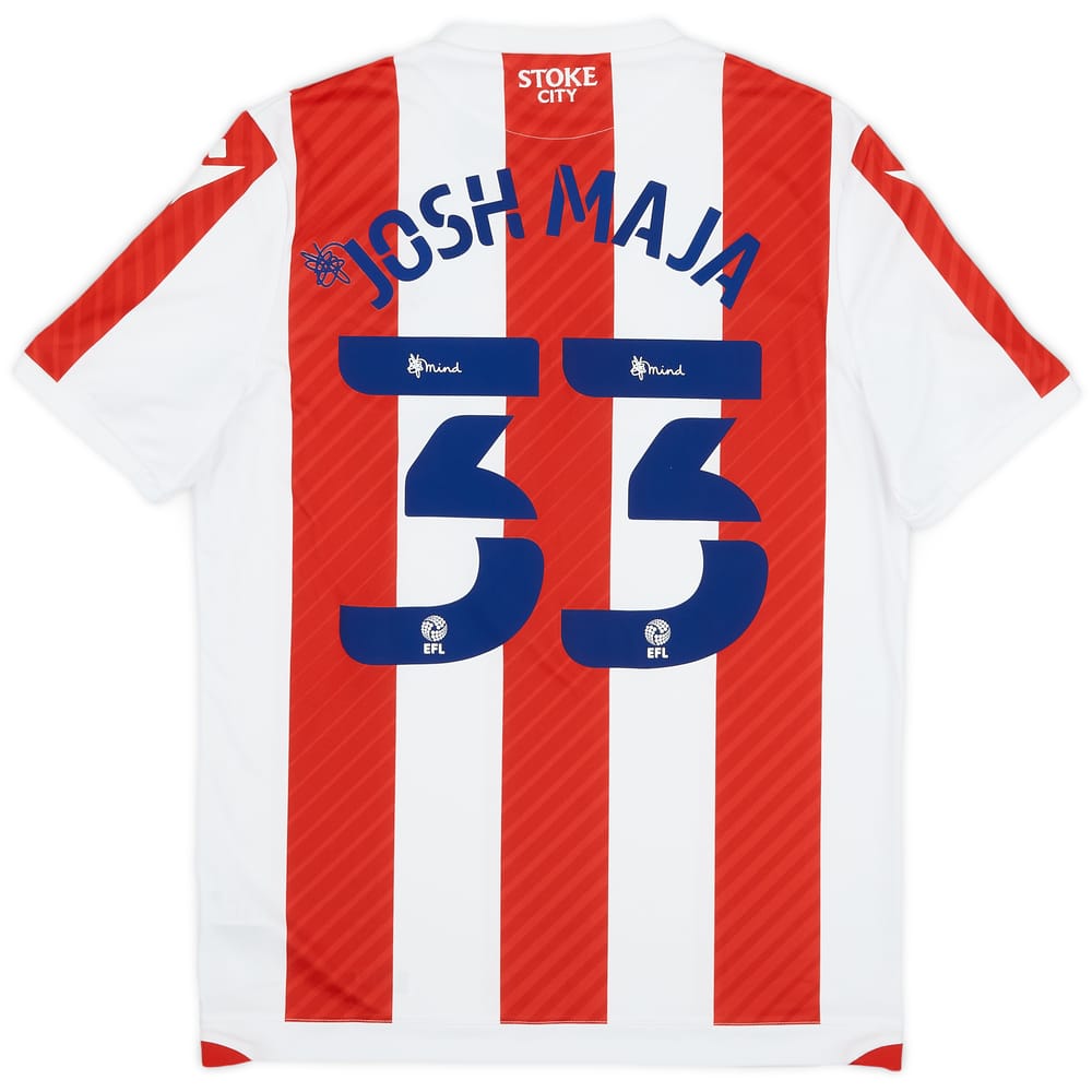 2021-22 Stoke City Home Shirt Josh Maja #33 (M)