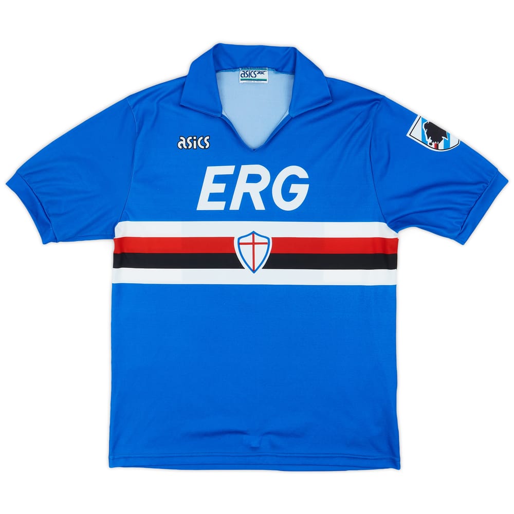 1990-92 Sampdoria Home Shirt #9 - 7/10 - (XL)