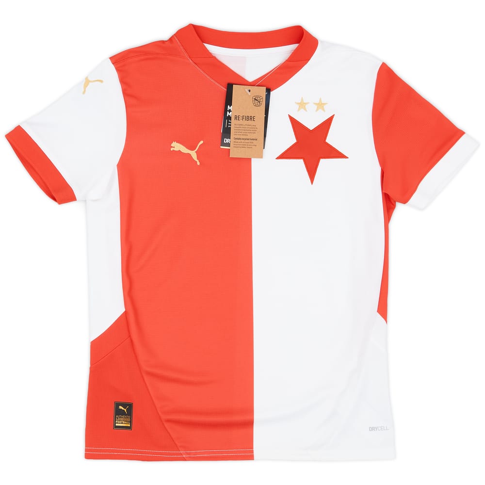 2024-25 Slavia Prague Home Shirt (KIDS)