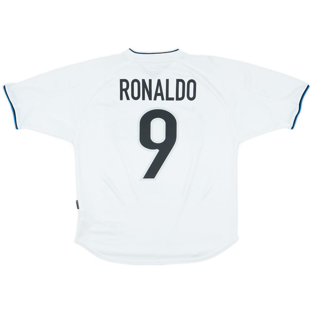 1999-00 Inter Milan Away Shirt Ronaldo #9 - 6/10 - (M)