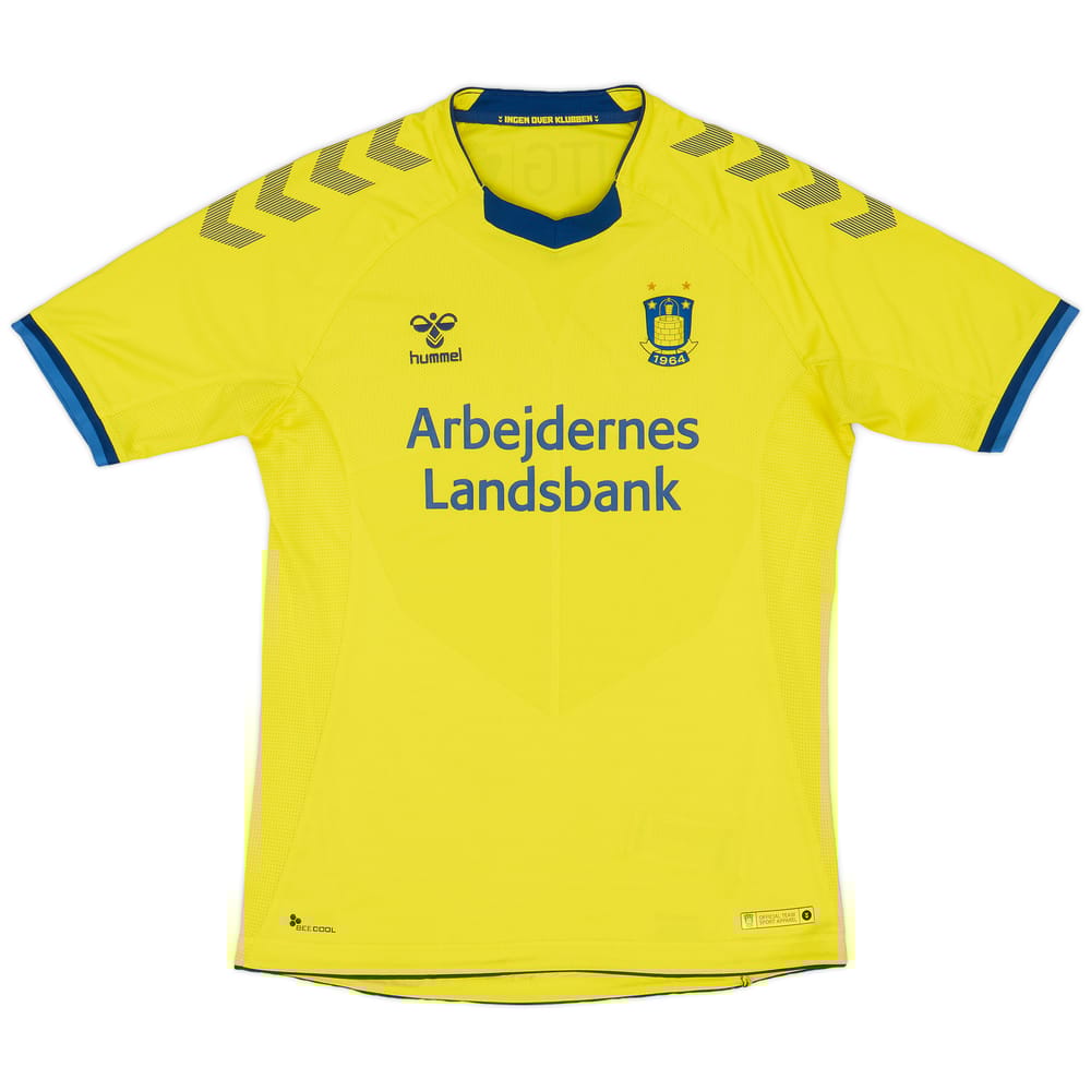 2018-19 Brondby Home Shirt - 9/10 - (M)