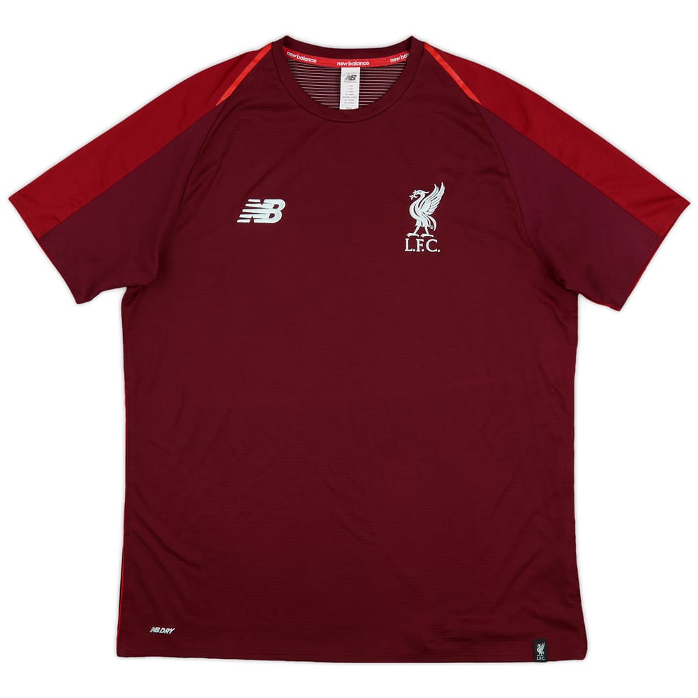 2018-19 Liverpool New Balance Training Shirt - 9/10 - (L)