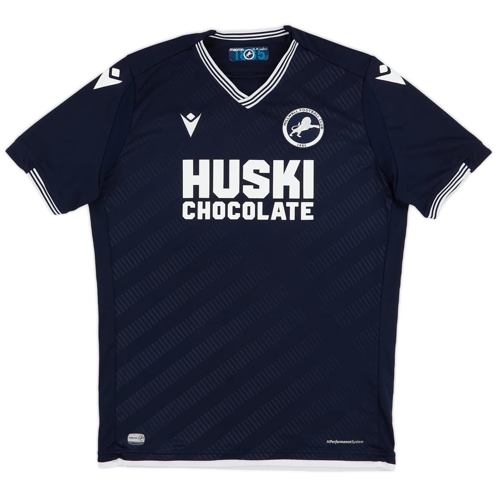 2020-21 Millwall Home Shirt - 7/10 - (XL.Boys)