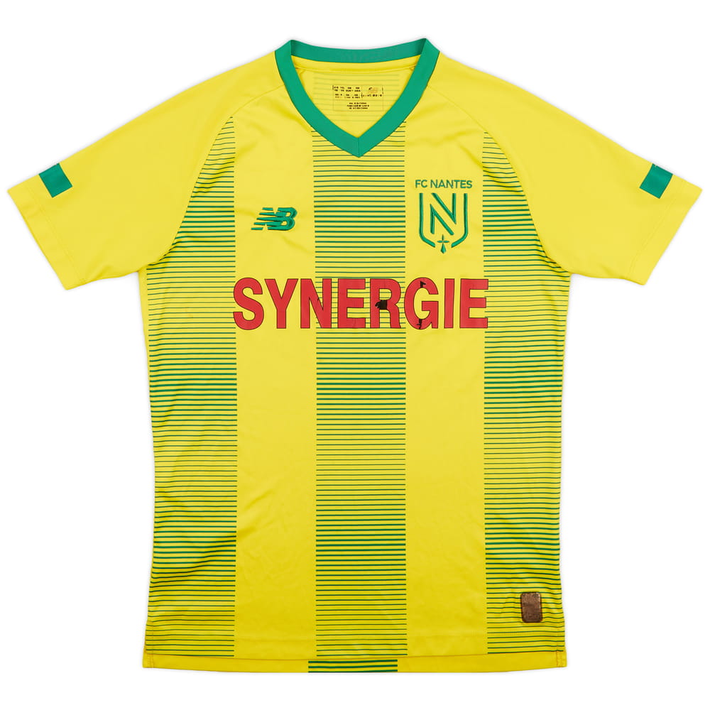 2019-20 Nantes Home Shirt - 5/10 - (XL.Boys)