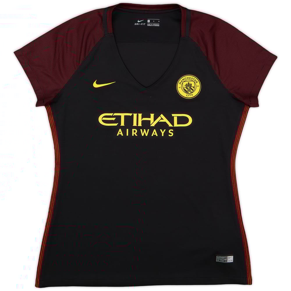 2016-17 Manchester City Away Shirt - 8/10 - (Women's L)