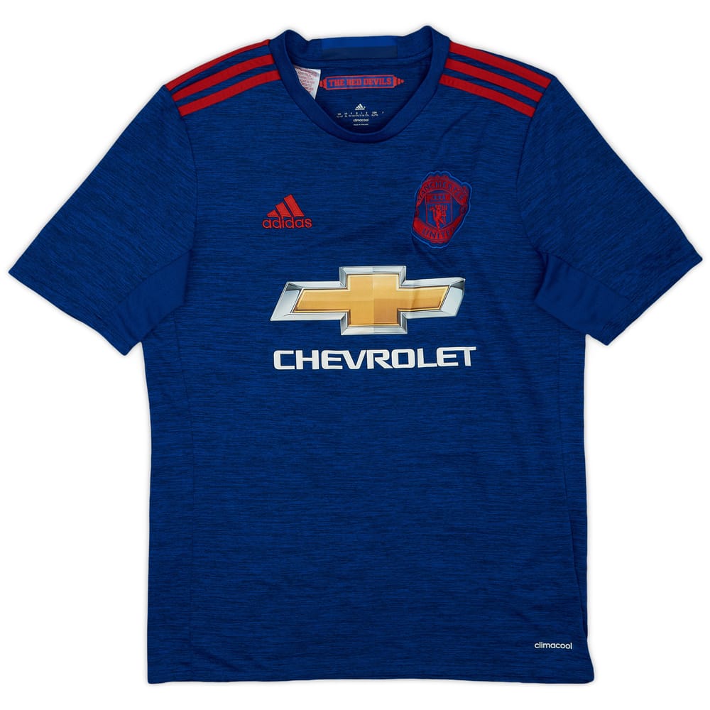2016-17 Manchester United Away Shirt - 8/10 - (XL.Boys)