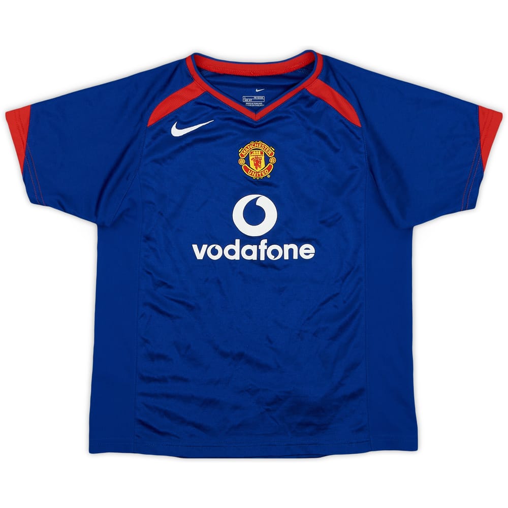 2005-06 Manchester United Away Shirt - 8/10 - (6-7 Years)
