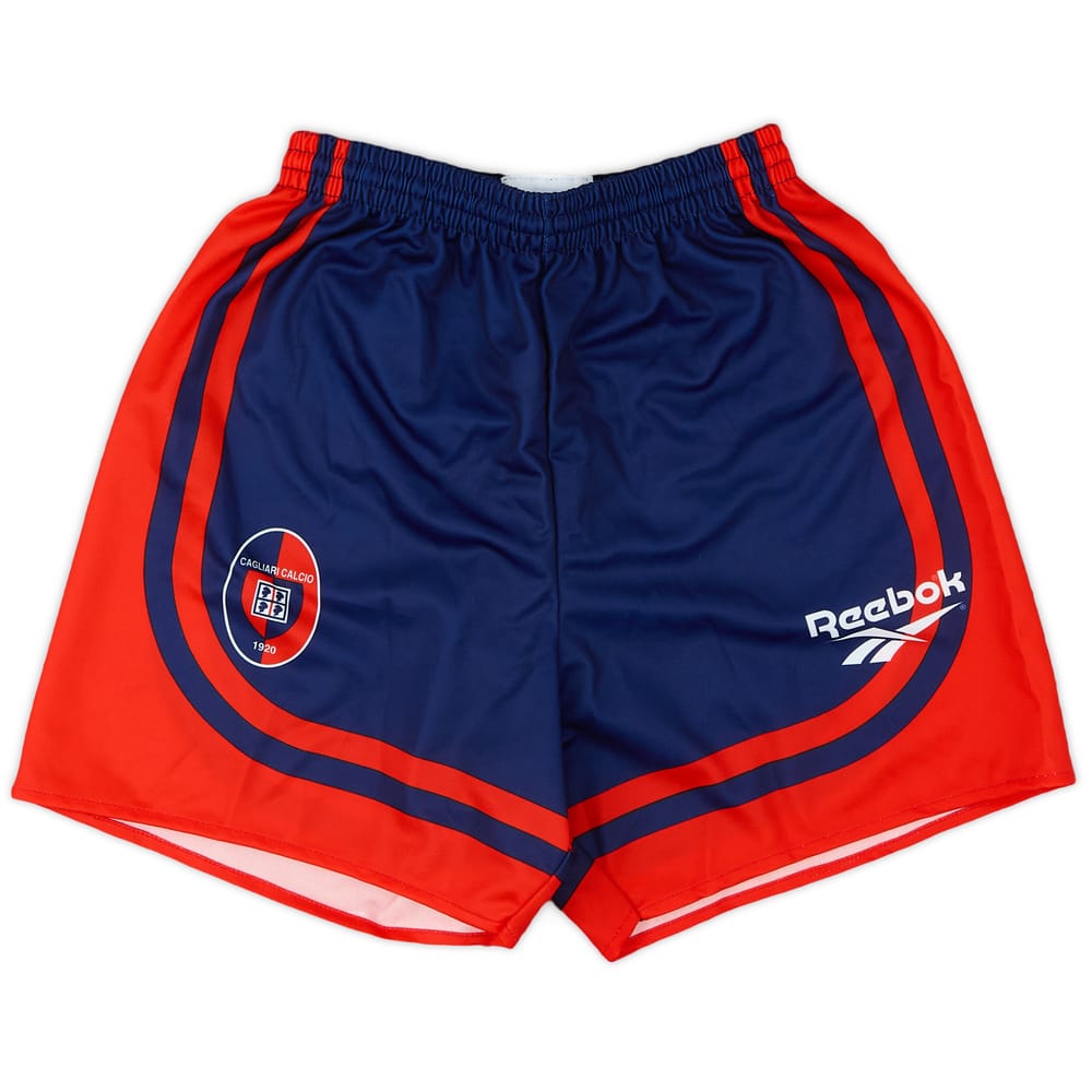 1996-97 Cagliari Home Shorts - 9/10 - (L)