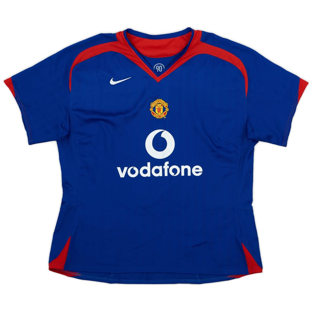 2005-06 Manchester United Away Shirt - 9/10 - (Women's L)
