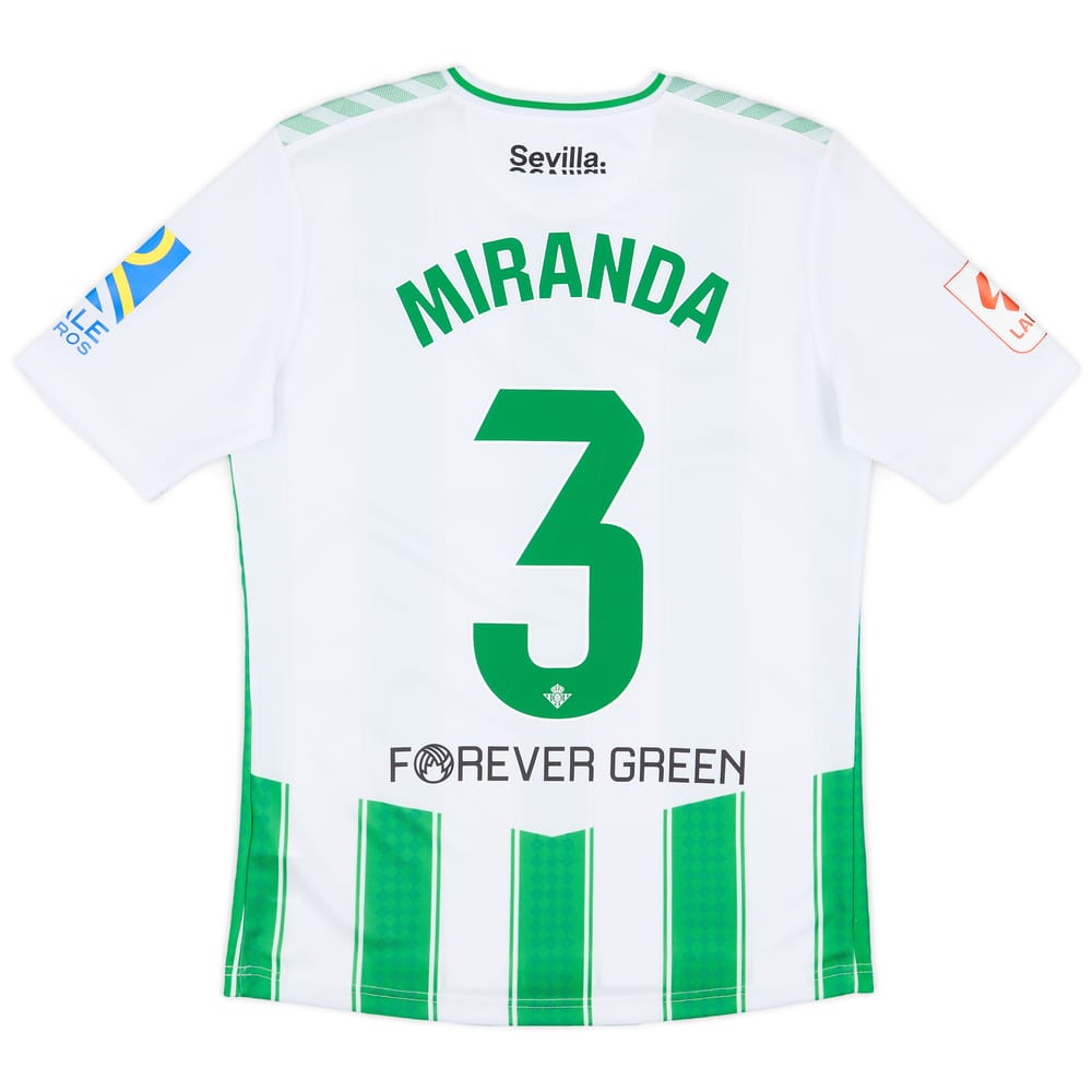 2023-24 Real Betis Home Shirt Miranda #3 - As New - (M)