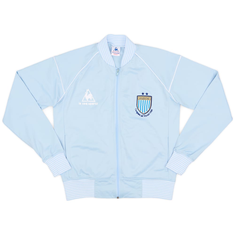 1986-88 Argentina Le Coq Sportif 'Campeon del Mundo' Presentation Jacket - 9/10 - (S)