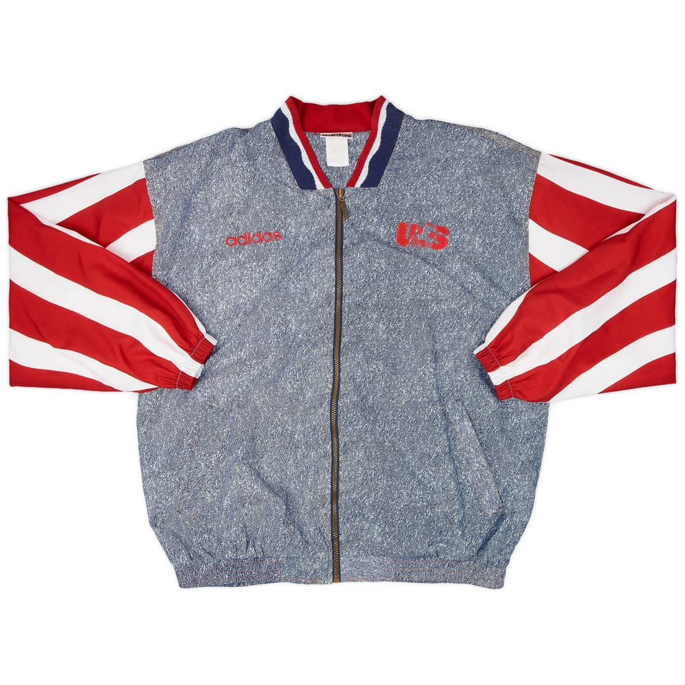 1994 USA adidas Bomber Jacket - 9/10 - (L)