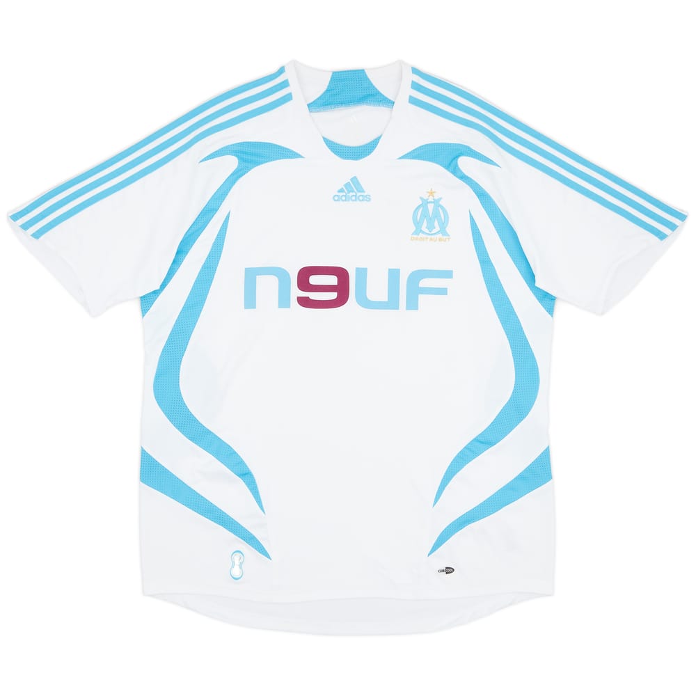 2007-08 Olympique Marseille Home Shirt - 7/10 - (L)